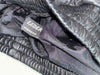 Vintage Leder Black Leather Bomber Jacket Detachable arms(L)