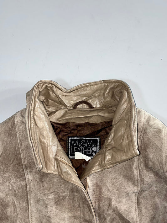 Super Premium Original Suede Leather Jacket (S)