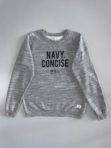 Navy Co. “Navy Concise” NC Production Raglan Crewneck Sweatshirt (L)