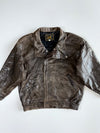 Super Premium Original Oversized Leather Jacket (L)