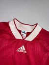 Vintage 90s Adidas Red Long Sleeve Football Jersey (XL)