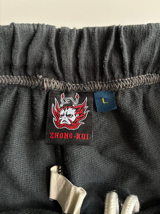 Zhong-Kui Kui Inc “Save The World” Graphic Shorts Black (W:27) (L:21)