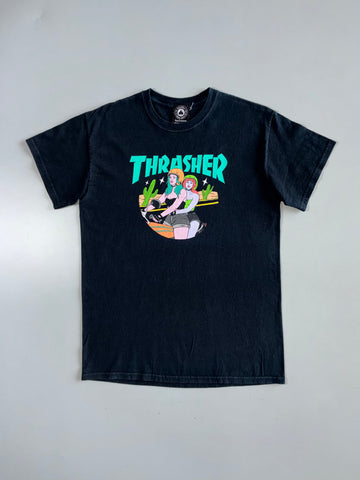 Thrasher | Skate Mag Graphic Tee | Washed Black (M)