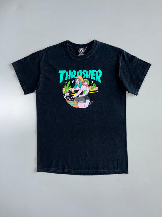 Thrasher | Skate Mag Graphic Tee | Washed Black (M)