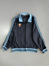 Vintage Football Shield Track Jacket | Navy/Sky Blue (L)