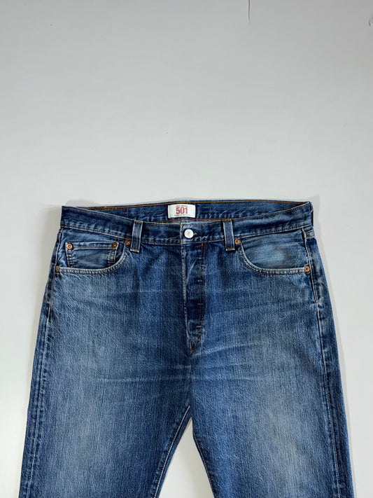 Levi’s 501 Original Straight Blue Jeans (W:36|L:40)