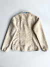 Patagonia Classic Retro-X Sherpa Fleece Jacket — Cream/Light Blue (M)