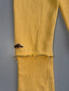 Roots Athletic Dept Yellow Distressed Double Zipper Zip up (S)