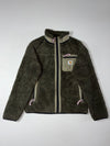 Carhartt WIP | Olive Sherpa Fleece Full-Zip Jacket | (S)