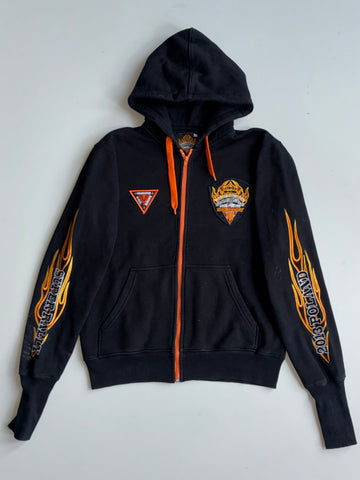Harley-Davidson 2013 Poland Super Rally Flame Zip Hoodie (L)