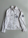 Tom Tompson | Motor Oil Patch Denim Jacket White (Xl)