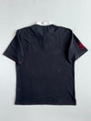 Coogi Australia Y2K Black Rugby Polo with Embroidered Crest(2Xl)