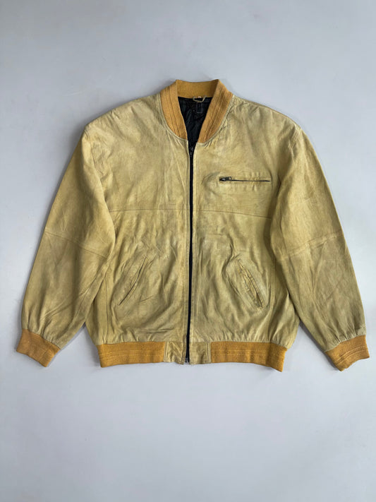 Super Premium Original Suede Leather Jacket (XL/2XL)