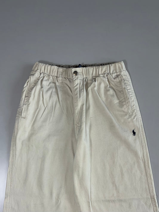 Polo Sport Ralph Lauren Cream Trousers Elastic (W:30|L:42)