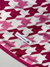 Kappa | Corri Con Kappa Houndstooth Hooded Windbreaker Pink (S)