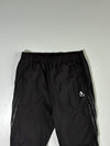 Adidas Black Track Pants with Silver Stripes Elastic (W:30|L:39)