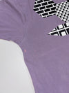 Adidas Originals Graphic Tee Purple, Surreal Print (L)