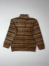 Patagonia | Synchilla Snap-T Fair Isle Fleece Jacket Brown (S)