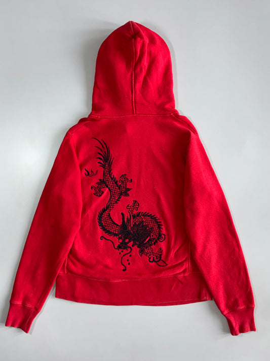 Gucci | XXV Embroidered Hoodie | Red (M)