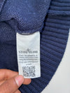 Stone Island Navy Knit Zip Cardigan(S)