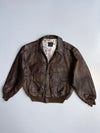 ZAvirex Type -2A Original Pure Leather Jacket (ULTRA PREMIUM & RARE) (L/XL)