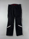 Dainese Black Motorcycle Riding Pants – Reflective Panels Knee Paded (W:40) (L:43)