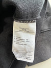Nike Black & White Big Swoosh Zip-Up Hoodie( L )