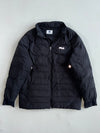 FILA Black Quilted Puffer Jacket with Reflective (M)
