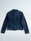 Vintage Energie Dark Wash Denim Trucker Jacket (S)