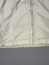NBA White Navy-Collar Basketball Jacket (M)