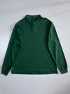 Polo Ralph Lauren Forest Green Long Sleeve Polo Custom Slim Fit (2XL)
