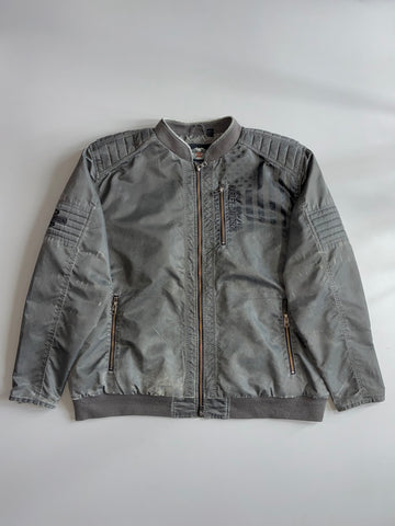 Harley-Davidson Genuine MotorClothes Bomber Jacket Grey (3XL/4XL)