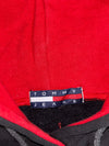 Tommy Jeans | Black Red Colorblock Tommy Atkins Hoodie (XL)