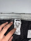 Gms Grey Stonewash Skinny (Padded) Racing/Biker Jeans (W:36|L:44)