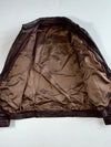 Vintage Brown Leather Jacket (S)