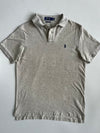 Polo Ralph Lauren Grey Custom Slim Fit Polo (M)