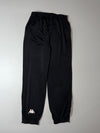 Y2K Kappa Black Track Pants (W:28) (L:40)