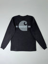 Carhartt Charcoal Long Sleeve Pocket Tee (L)