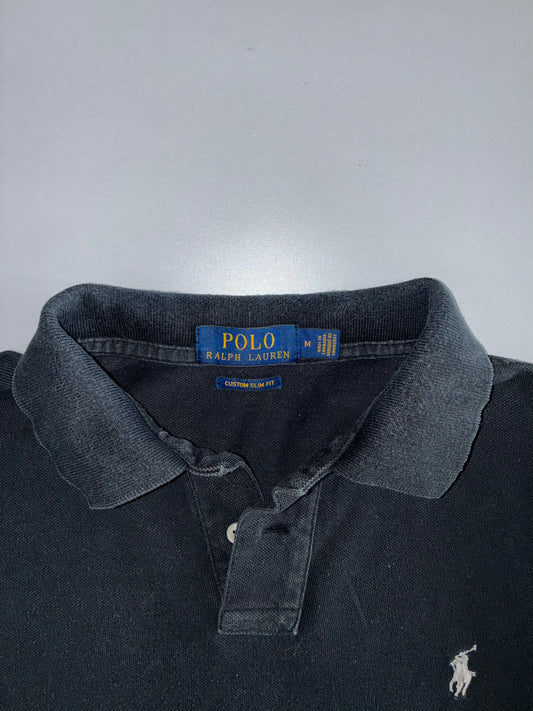 Polo Ralph Lauren Long Sleeve Polo – Washed Black (L)