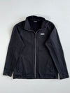 Black Yak Black Fleece-Lined Zip Jacket (M)