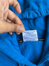 Champion Blue Big Script Logo Hoodie (L)