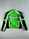 Vintage RK Sports Racing Motorcycle Jacket – Green / Black / White (M)