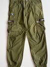 Aape by A Bathing Ape Olive Cargo Joggers – Camo Waistband (W:35) (L:37)