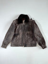 Vintage Premium Original (Detechable Furr Collar) Leather Jacket (M)
