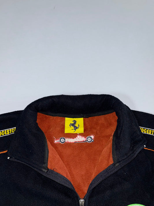 Vintage Ferrari x Michael Schumacher F1 Fleece Jacket Bridgestone Edition (M/L)