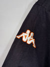 Vintage Kappa Chamonix Embroidered Track Jacket – Black/Orange (S)