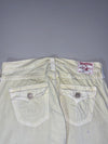 Y2K True Religion Made in USA Low Rise Jeans – Cream (W:32) (L:40)
