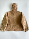 Vintage Carhartt Sandstone Active Hooded Jacket (Fur Inside)(2XL/3XL)