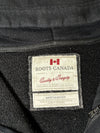 Roots Canada “Athletics 1973” Full-Zip Hoodie – Black, (L)