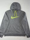 Nike Big Swoosh Volt Pullover Hoodie – Heather Grey (XL)